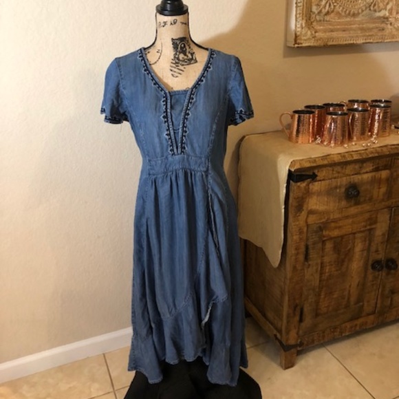reba denim dress